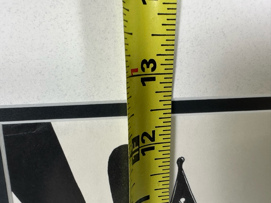 Rick Griffin Art Exhibition Poster India Ink And Exhibiton Of Original Black & White Art By Rick Griffin Vintage 1980 Orange, CA 8 X 12.5 Framed 15.5 X 19.5 [Photo 10]