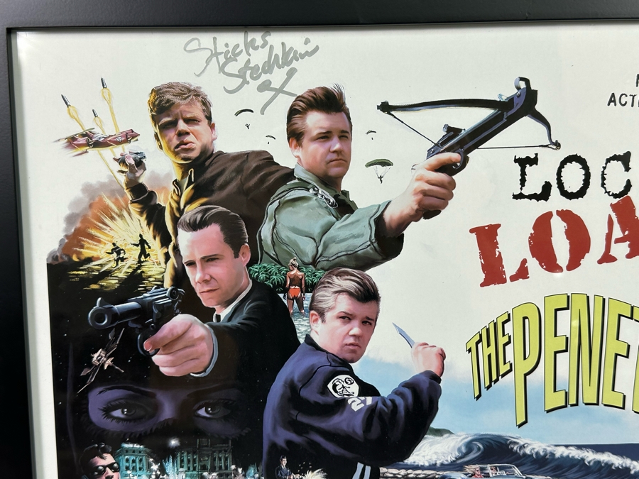 Autographed Surf Music Band The Penetators Locked & Loaded Framed 19 X 15.5 [Photo 5]