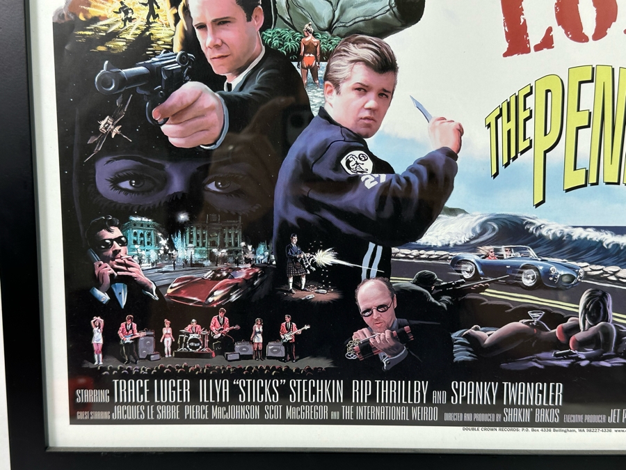 Autographed Surf Music Band The Penetators Locked & Loaded Framed 19 X 15.5 [Photo 6]