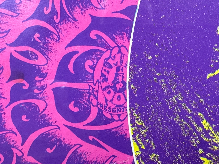 Country Joe & The Fish, Lee Michaels, Flamin' Groovies, Mad River, Mount Rushmore, Blue Cheer Vintage 1967 Concert Poster Avalon Ballroom Bob Schnepf / Thomas Weir Family Dog FD-99-1 Framed 28 X 11 [Photo 8]