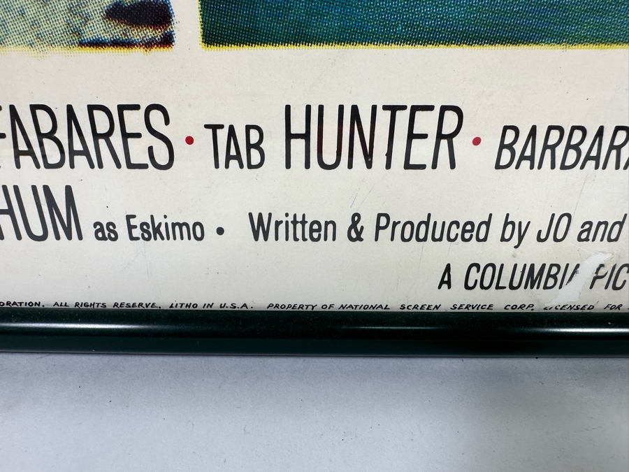 Large Vintage Ride The Wild Surf Movie Poster Framed, An Original Surf Movie Poster 28 X 41 [Photo 14]