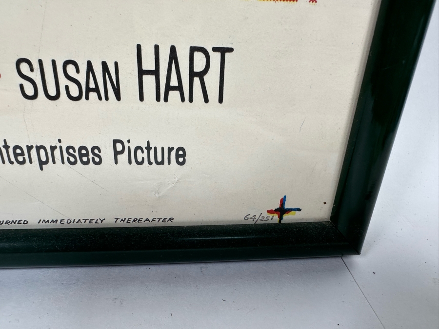 Large Vintage Ride The Wild Surf Movie Poster Framed, An Original Surf Movie Poster 28 X 41 [Photo 16]