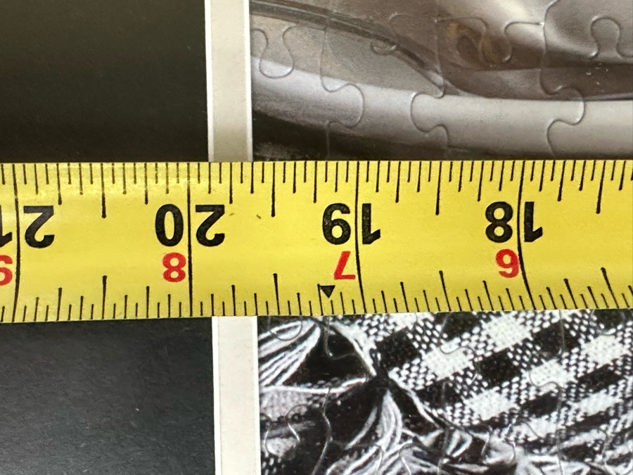 Framed Puzzle Of Sid's Radio Taxi Cab NYC Glenn Appleman 26.5 X 26.5 [Photo 11]