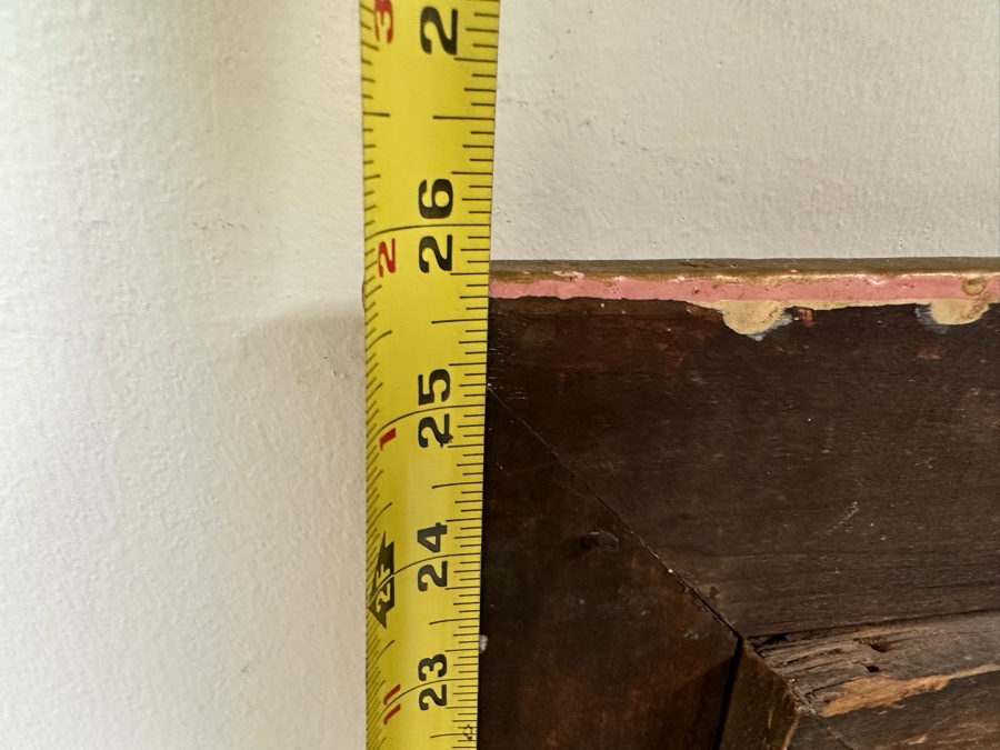 Last Minute Add - Antique Gilt Wall Mirror 25.5 X 25.5 [Photo 7]