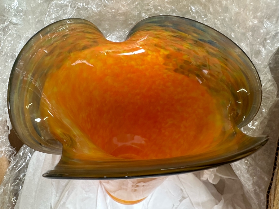 Last Minute Add - Handblown Tulip Glass Chandelier Light Fixture Purchased In New Orleans By Client For $6,800 - No Reserve [Photo 7]