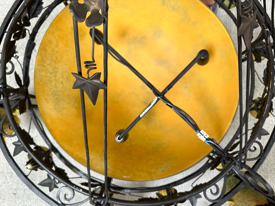 Last Minute Add - Large Handblown Tulip Glass Chandelier Light Fixture 48W X 48H Purchased In New Orleans By Client For $6,800+ - No Reserve [Photo 6]