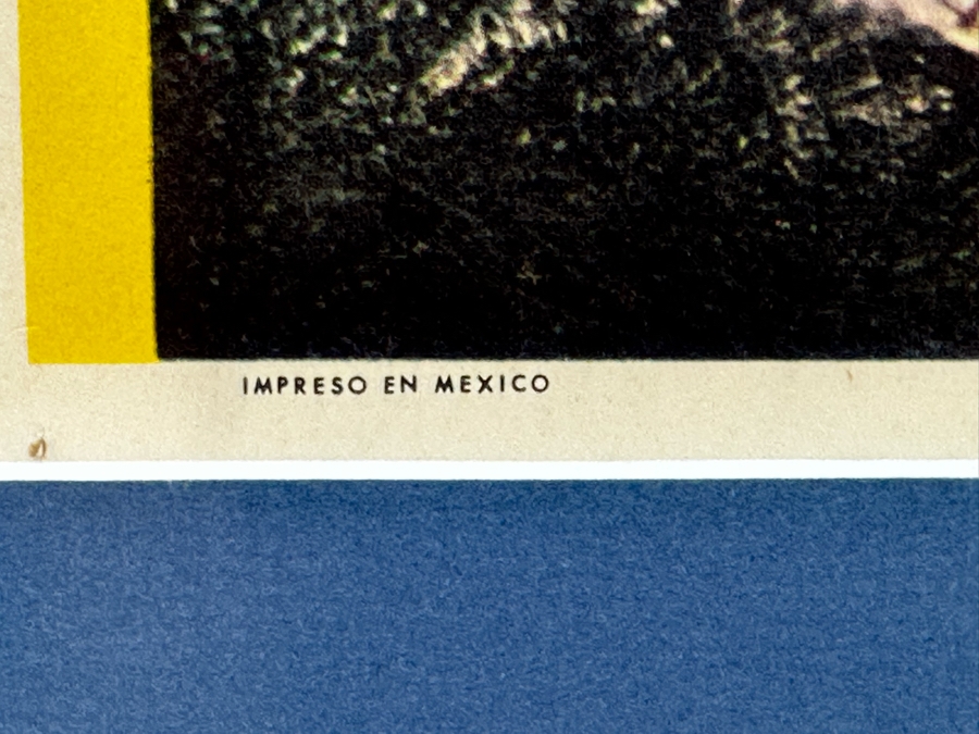 Vintage Ride The Wild Surf Movie Lobby Card Printed In Mexico In Spanish Framed 20.5 X 17 [Photo 7]