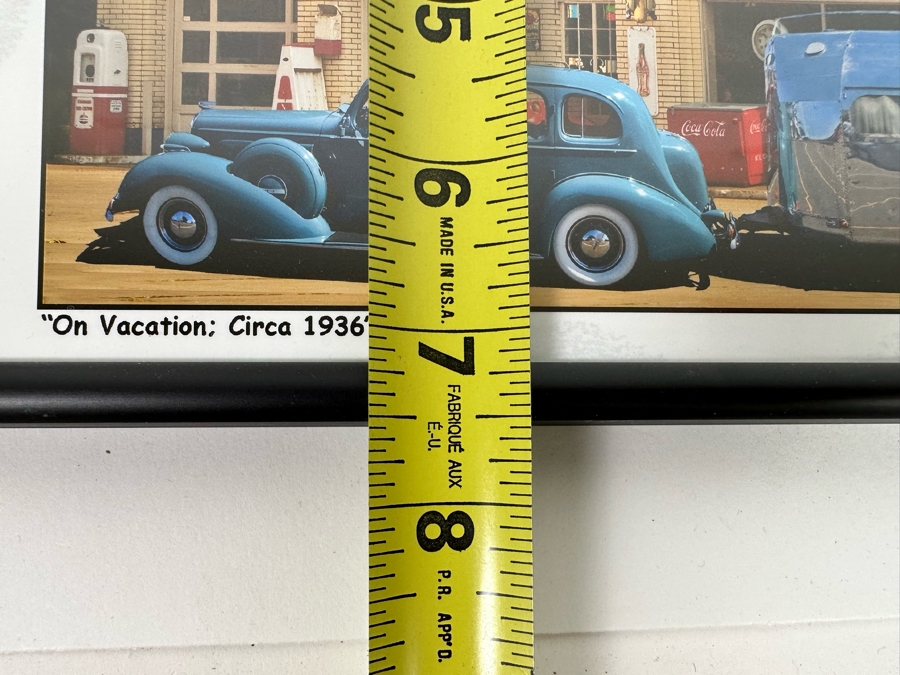 Pair Of Signed R. C. Fulwiler Archival Inkjet Photographs Of Old Gas Service Stations Framed 10 X 7 [Photo 14]