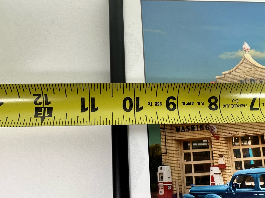 Pair Of Signed R. C. Fulwiler Archival Inkjet Photographs Of Old Gas Service Stations Framed 10 X 7 [Photo 13]