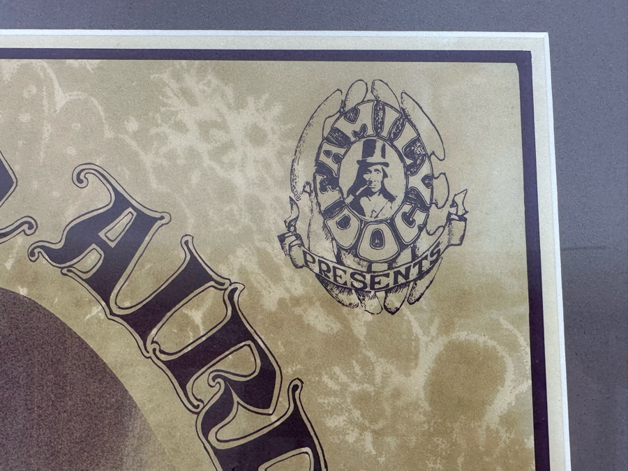 Jefferson Airplane And Great Society (Snake Lady) 1966 Concert Poster Artist Stanley Mouse / Alton Kelley / Franz Stuck Avalon Ballroom Family Dog FD-17 14 X 18.5 Framed 19 X 24 [Photo 5]