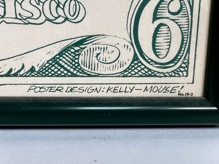 Autographed Big Brothers & The Holding Co With Janis Joplin, Oxford Circle, Bo Diddley And Sons Of Adam 1966 Concert Poster Artist Stanley Mouse / Alton Kelley Avalon Ballroom Family Dog FD-19-2 Framed 24.5 X 11 [Photo 10]