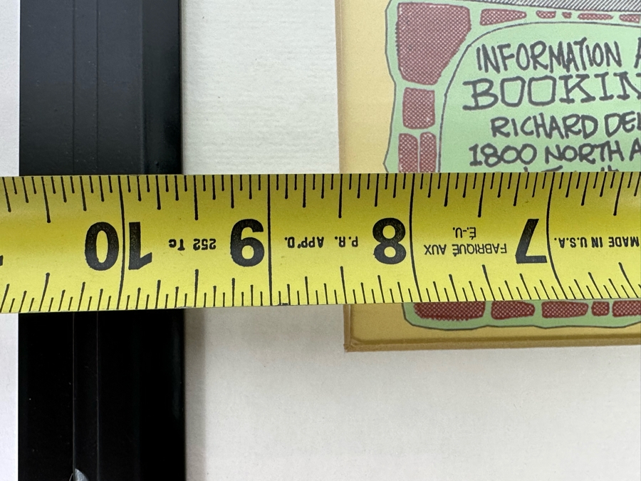 The Challenger's Band Murphy Does... Teen Surf Music Handbill Rick Griffin Artwork 8.5 X 10.5 Framed 13 X 15 [Photo 11]