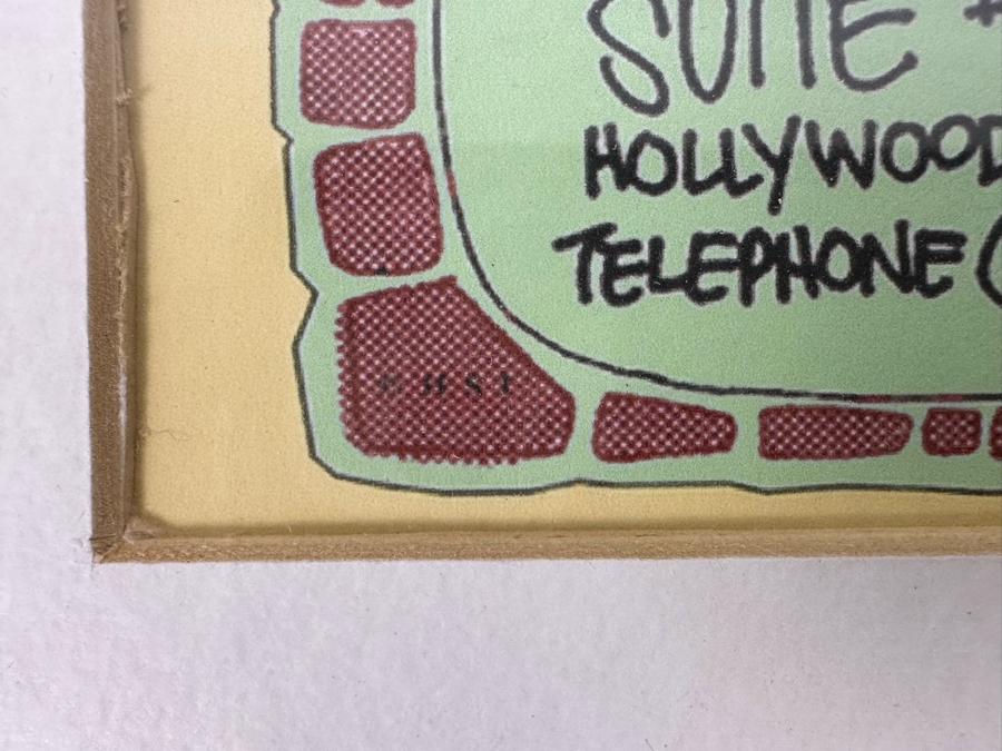 The Challenger's Band Murphy Does... Teen Surf Music Handbill Rick Griffin Artwork 8.5 X 10.5 Framed 13 X 15 [Photo 10]