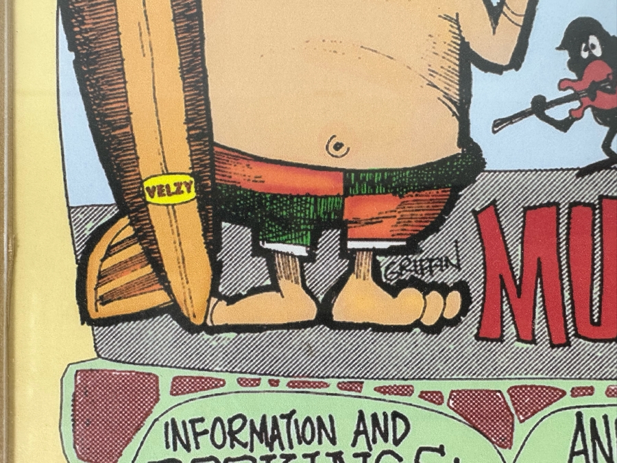 The Challenger's Band Murphy Does... Teen Surf Music Handbill Rick Griffin Artwork 8.5 X 10.5 Framed 13 X 15 [Photo 7]