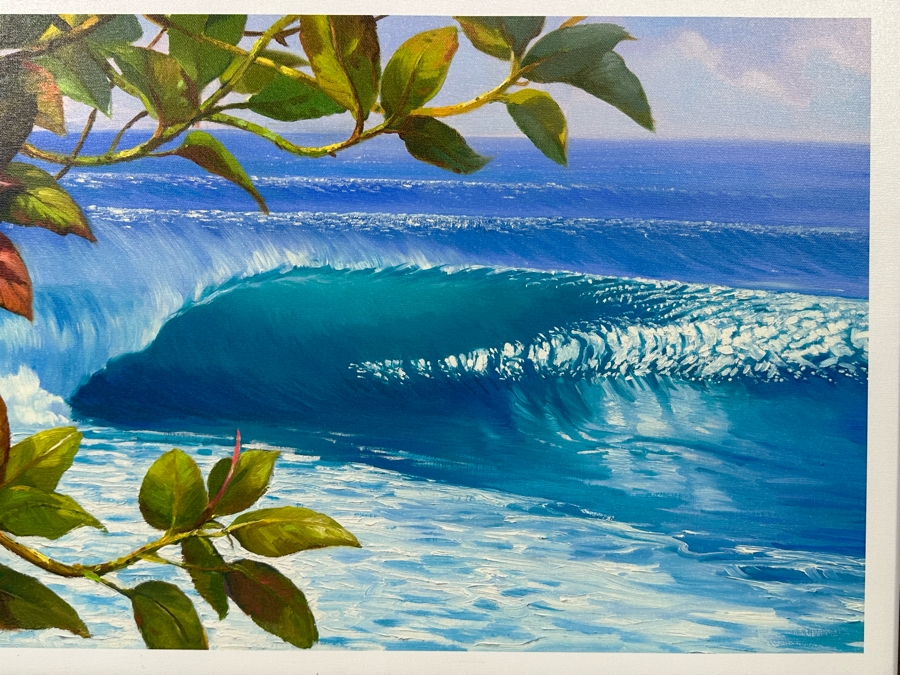 James Finch Signed Limited Edition Giclee Print Titled Bail Barrel Numbered 28 Of 250 24 X 14 Framed [Photo 6]