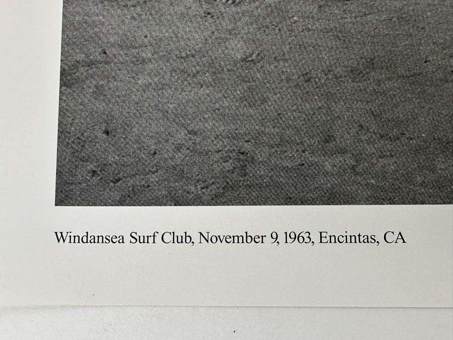 Windansea Surf Club, November 9, 1963, Encinitas, CA Lee Louis Photographer Poster 20 X 15 [Photo 10]