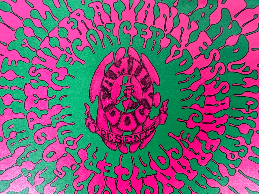 Quicksilver Messenger Service, John Lee Hooker, The Miller Blues Band, Plains Of Quicksilver 1967 Concert Poster Artist Victor Moscoso Avalon Ballroom Family Dog FD-53-1 14 X 21 [Photo 9]