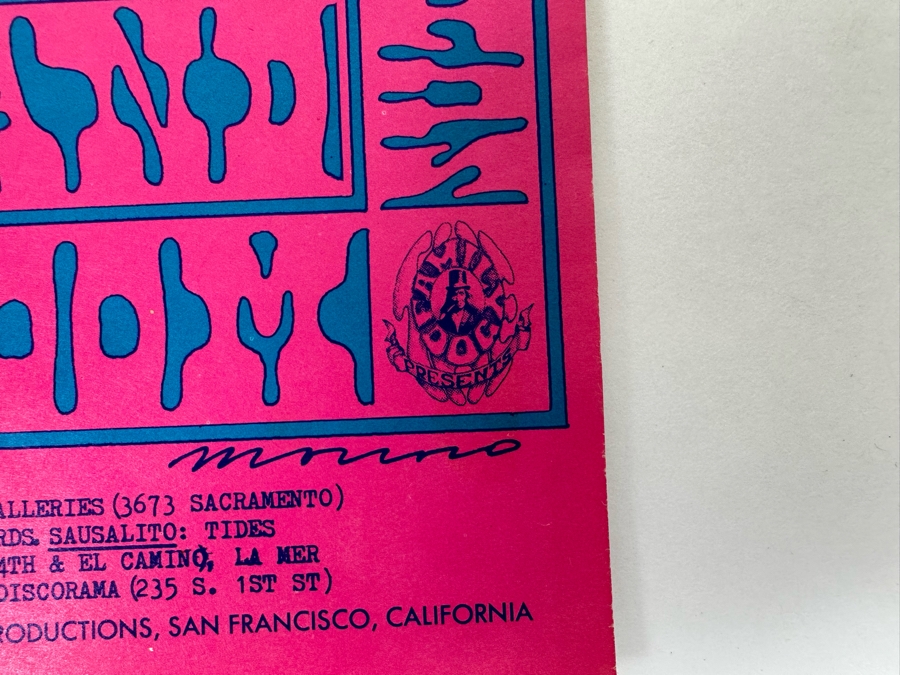 The Miller Blues Band, Siegel Schwall Band 1967 Concert Poster Artist Victor Moscoso Avalon Ballroom Family Dog FD-70-1 14 X 20 [Photo 13]