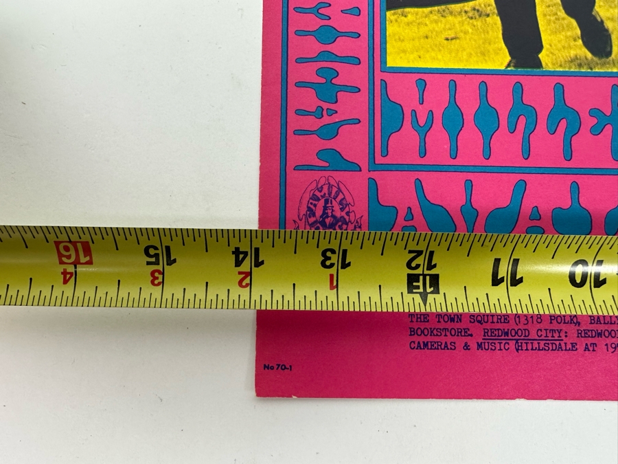 The Miller Blues Band, Siegel Schwall Band 1967 Concert Poster Artist Victor Moscoso Avalon Ballroom Family Dog FD-70-1 14 X 20 [Photo 14]