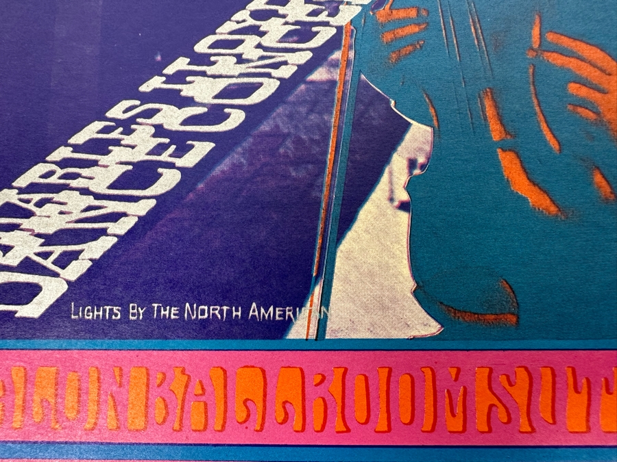 Charles Lloyd Quartet, West Coast Natural Gas Co. 1967 Concert Poster Artist Robert Fried Avalon Ballroom Family Dog FD-74-1 14 X 20 [Photo 10]