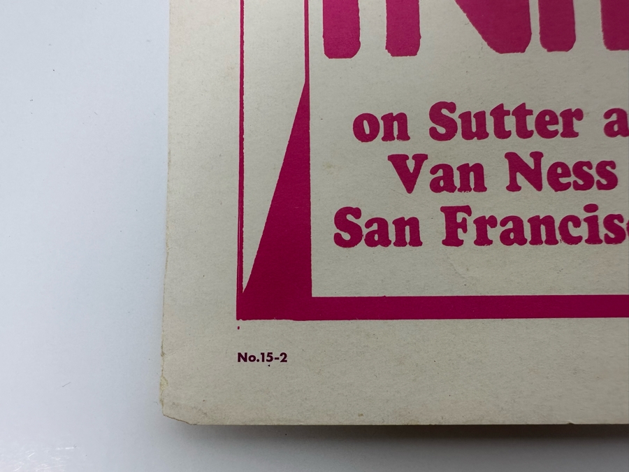 Grass Roots, Daily Flash, Sopwith Camel 1966 Concert Poster Artist Wes Wilson Avalon Ballroom Family Dog FD-15-2 14 X 20 [Photo 14]