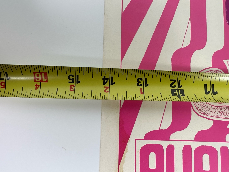 Grass Roots, Daily Flash, Sopwith Camel 1966 Concert Poster Artist Wes Wilson Avalon Ballroom Family Dog FD-15-2 14 X 20 [Photo 18]