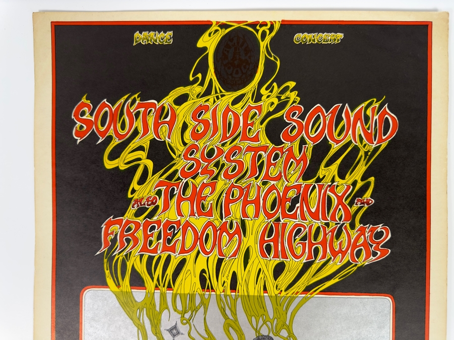 South Side Sound System, Phoenix, Freedom Highway 1967 Concert Poster Artist Greg Irons Avalon Ballroom Family Dog FD-80-1 14 X 20 [Photo 3]