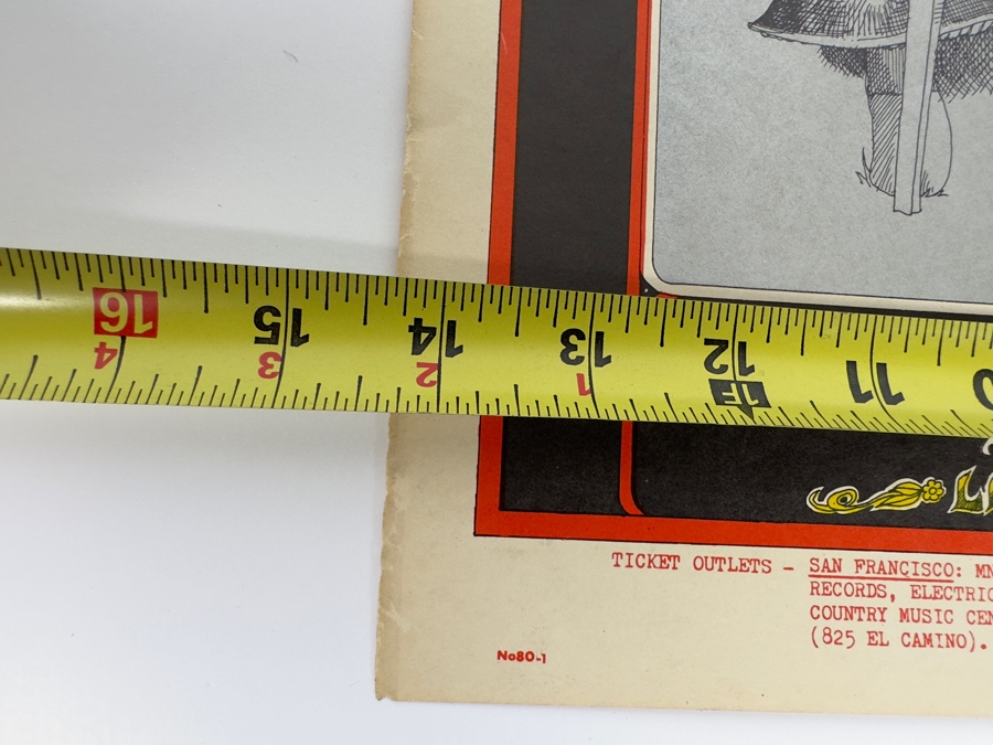 South Side Sound System, Phoenix, Freedom Highway 1967 Concert Poster Artist Greg Irons Avalon Ballroom Family Dog FD-80-1 14 X 20 [Photo 14]