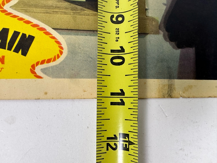 Three Vintage Western Movie Lobby Cards: Dynamite Pass, The Kid Rides Again And Montana Incident 14 X 11 [Photo 14]