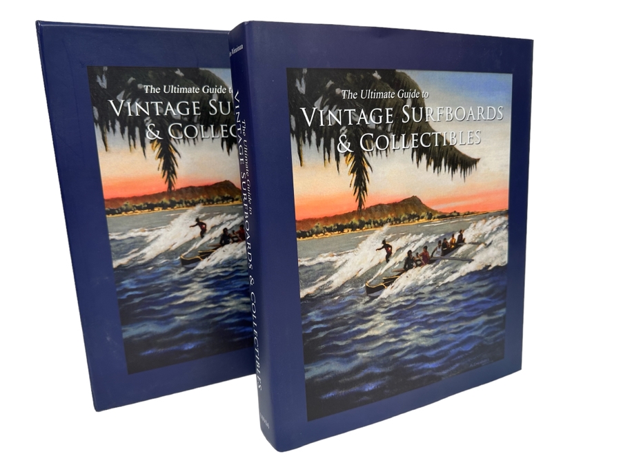 Autographed Limited Edition Hardcover Book With Sleeve 'The Ultimate Guide To Vintage Surfboards & Collectibles' Signed By Jim Winniman Numbered 126 Of 399 [Photo 1]