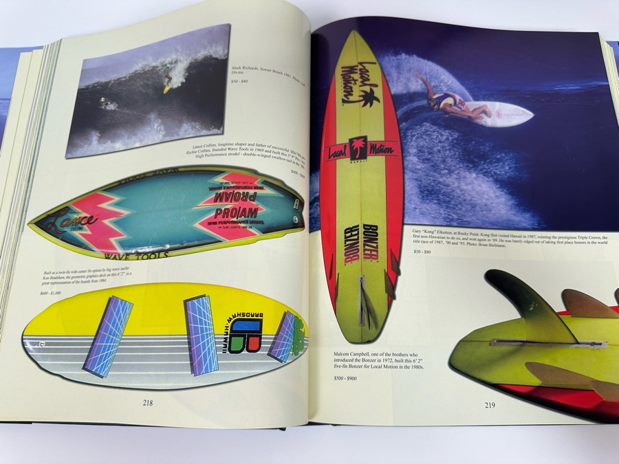 Autographed Limited Edition Hardcover Book With Sleeve 'The Ultimate Guide To Vintage Surfboards & Collectibles' Signed By Jim Winniman Numbered 126 Of 399 [Photo 22]