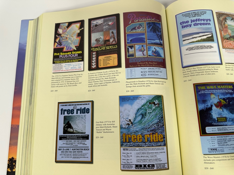 Autographed Limited Edition Hardcover Book With Sleeve 'The Ultimate Guide To Vintage Surfboards & Collectibles' Signed By Jim Winniman Numbered 126 Of 399 [Photo 16]