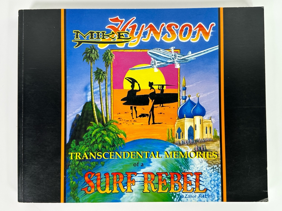 Autographed Book Mike Hynson Transcendental Memories Of A Surf Rebel Signed By Mike Hynson [Photo 3]