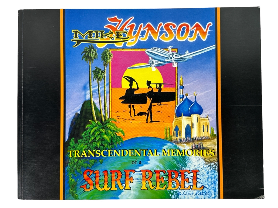 Autographed Book Mike Hynson Transcendental Memories Of A Surf Rebel Signed By Mike Hynson [Photo 1]
