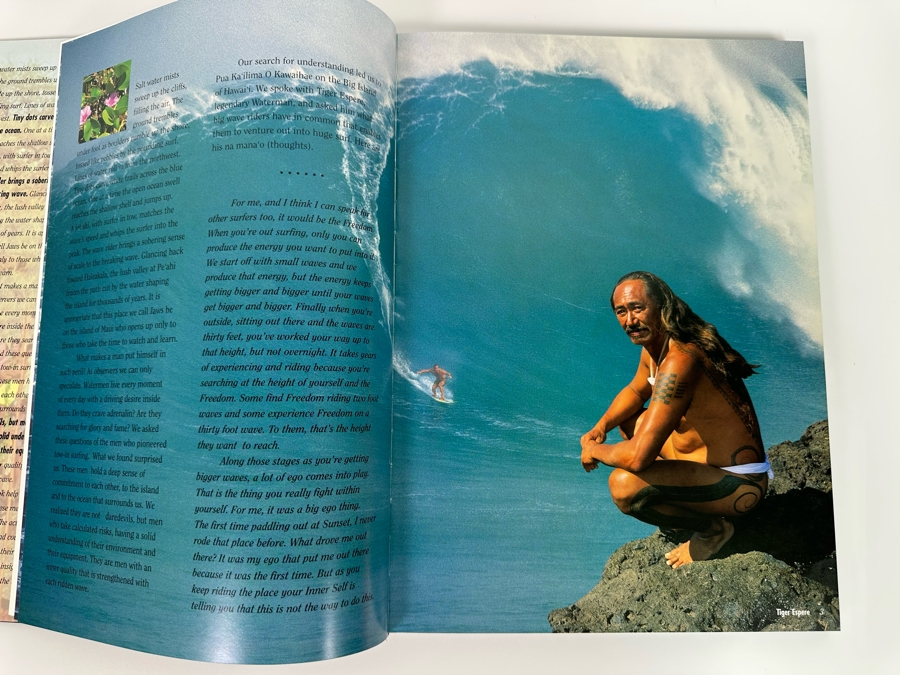 Signed Jaws Maui Hardcover Coffee Table Book By Charlie And Leslie Lyon [Photo 8]