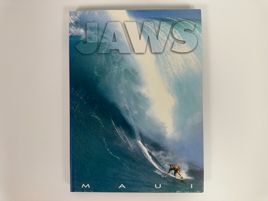 Signed Jaws Maui Hardcover Coffee Table Book By Charlie And Leslie Lyon [Photo 3]