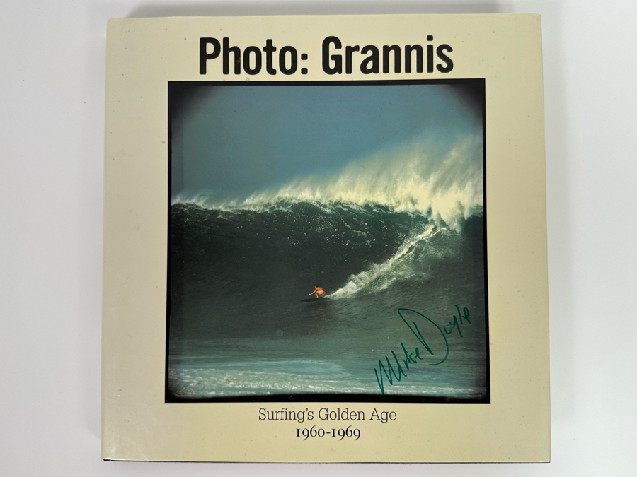 Autographed Photo: Grannis Surfing's Golden Age 1960-1969 Hardcover Book Signed By Mike Doyle On Cover, Corky Carroll, Steve Pezman, LeRoy 'Granny' Grannis (The Godfather Of Surfphotography) [Photo 2]