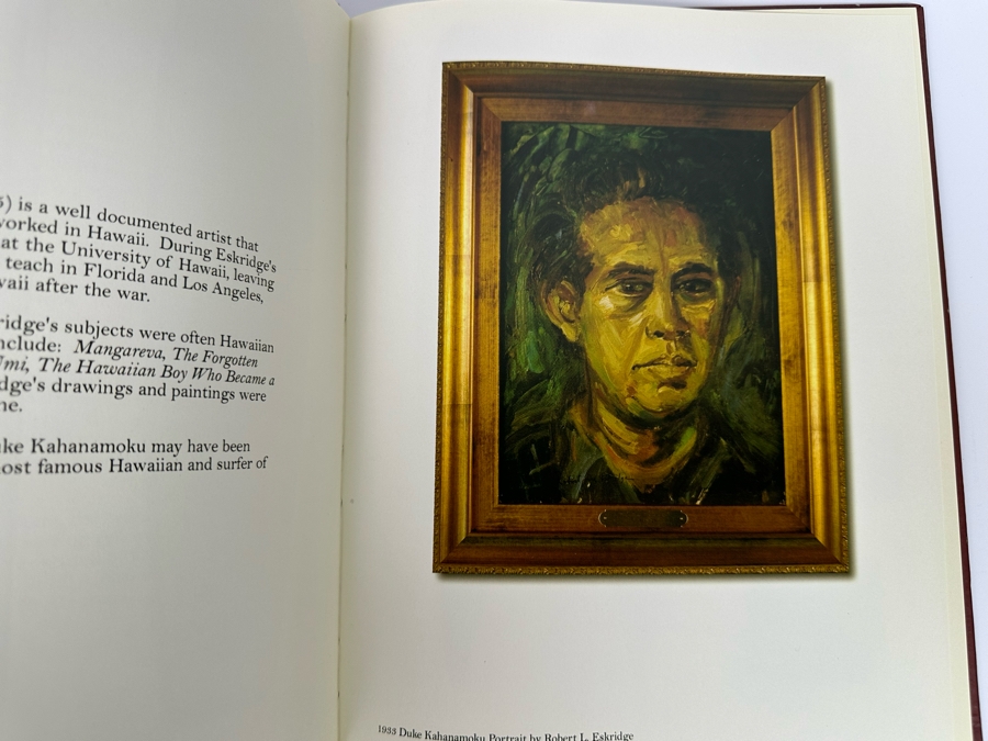 Autographed Limited Edition Hardcover Book Vintage Surfboards I Signed By Jim Winniman And Caprice Nicole First Printing Some Water Damage On Bottom Of Pages [Photo 12]