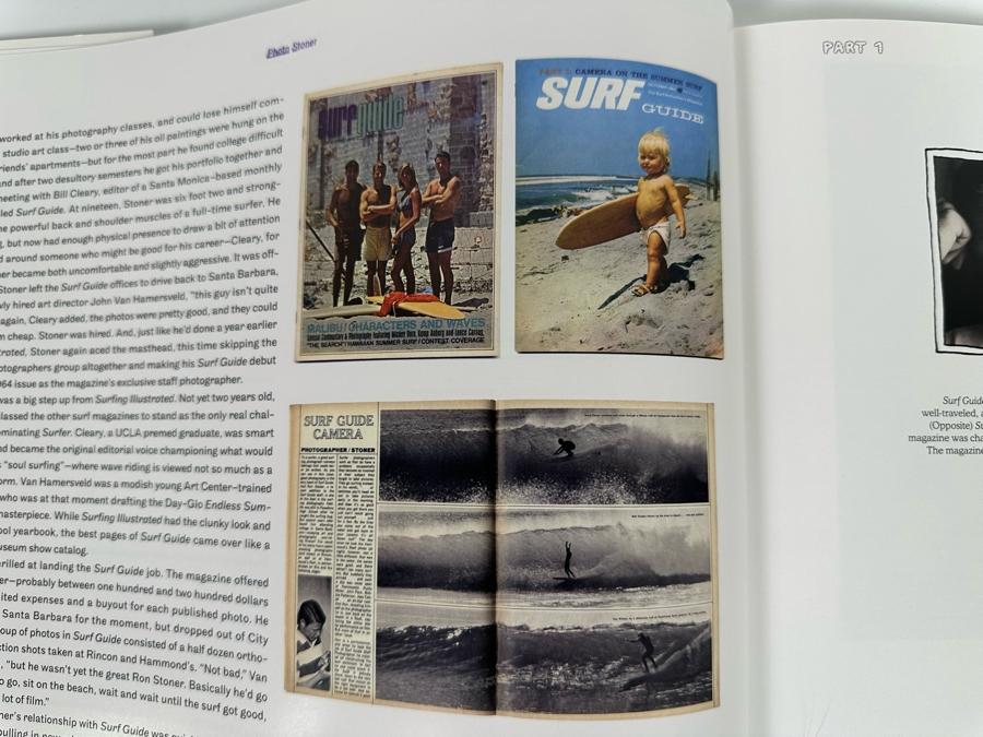 Pair Of Surfing Hardcover Books: Photo / Stoner And The Encyclopedia Of Surfing By Matt Warshaw [Photo 11]