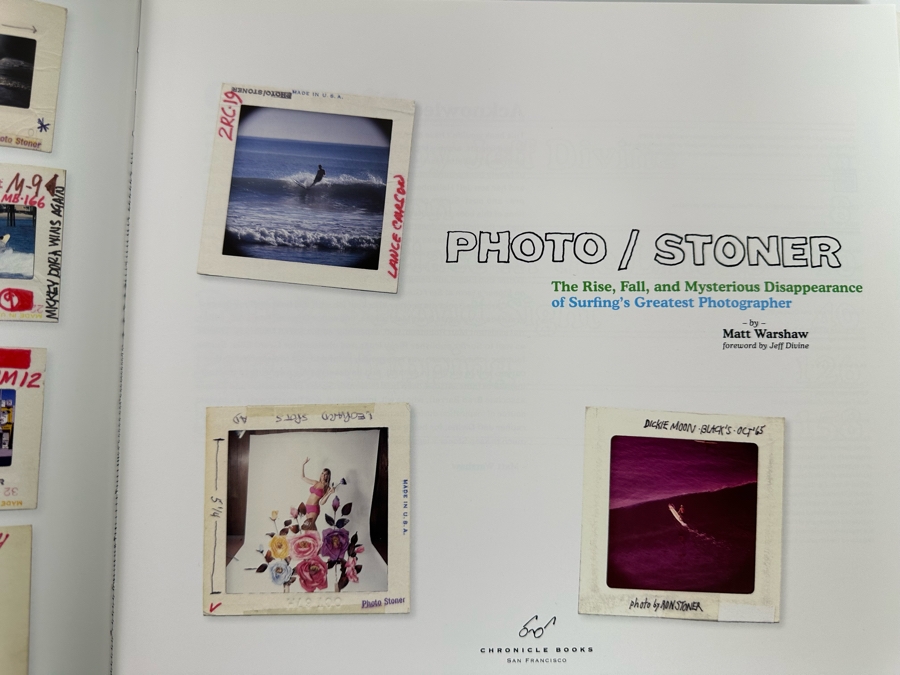 Pair Of Surfing Hardcover Books: Photo / Stoner And The Encyclopedia Of Surfing By Matt Warshaw [Photo 8]