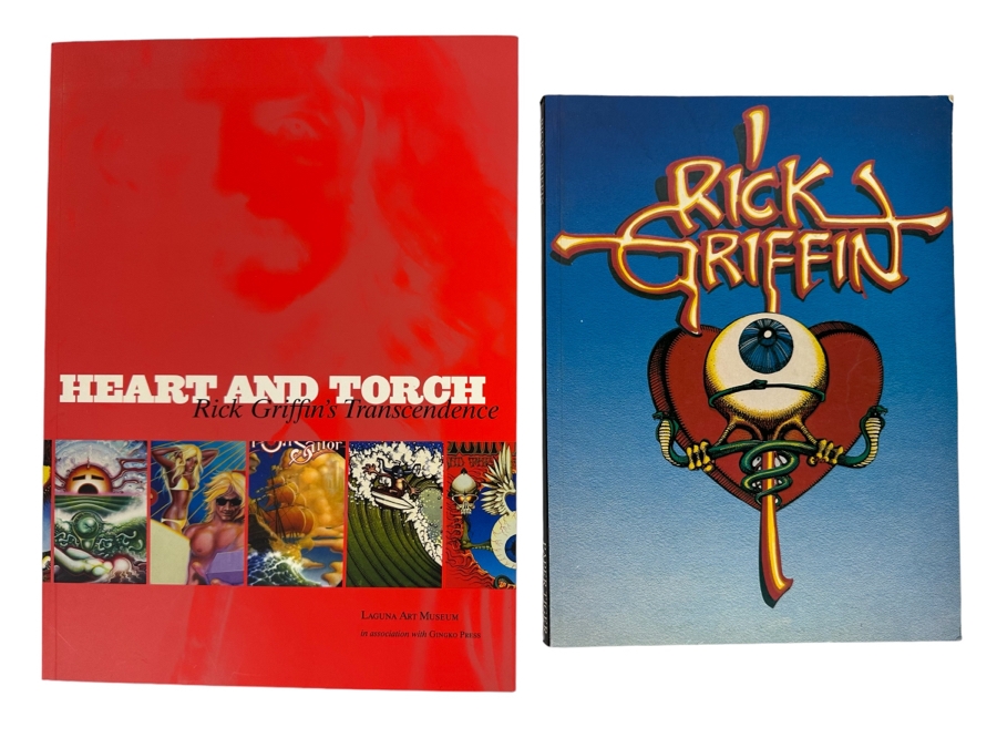Pair Of Rick Griffin Artwork Books [Photo 1]
