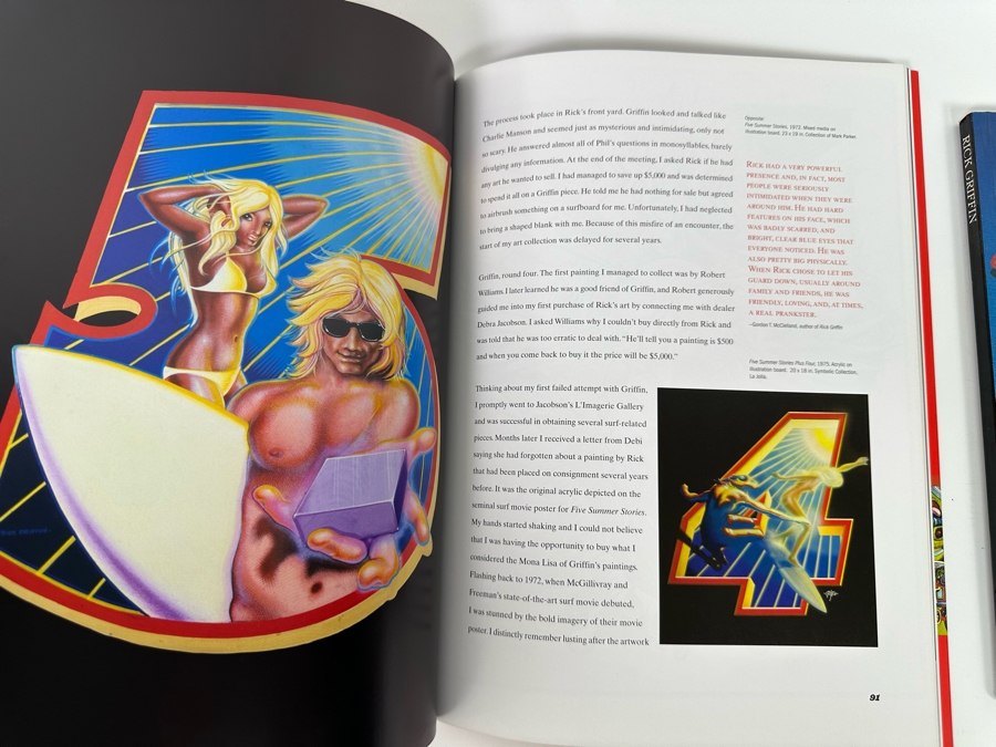 Pair Of Rick Griffin Artwork Books [Photo 7]