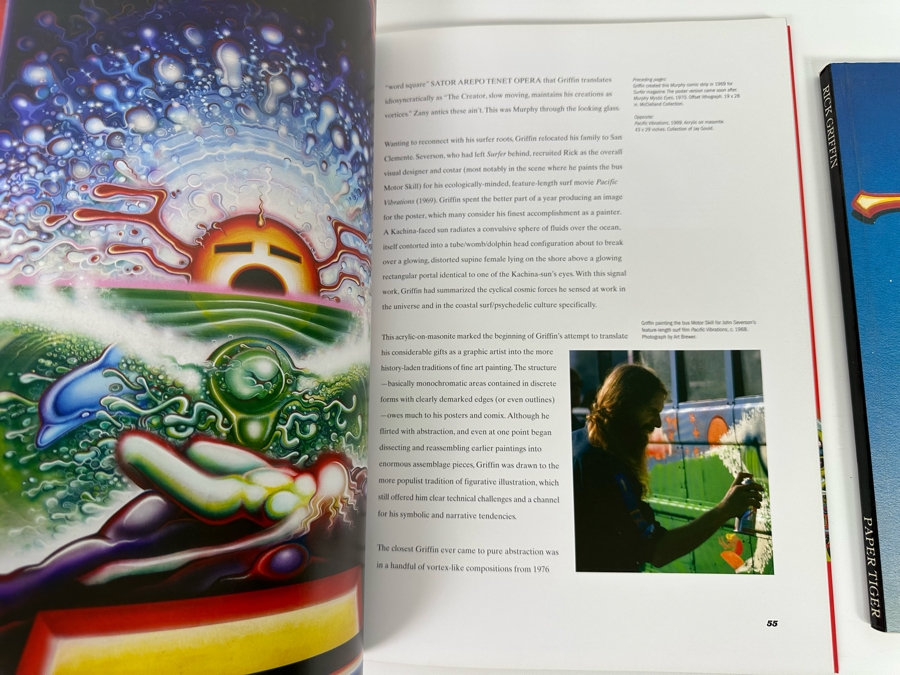 Pair Of Rick Griffin Artwork Books [Photo 10]