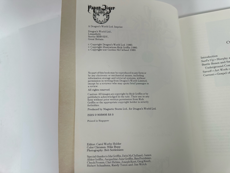 Pair Of Rick Griffin Artwork Books [Photo 12]