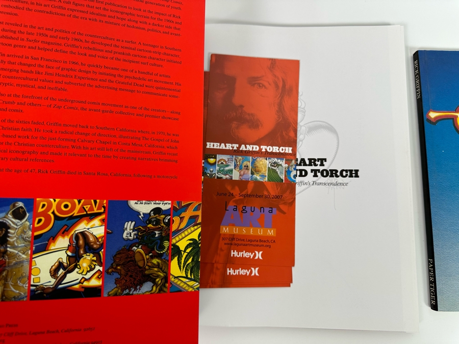 Pair Of Rick Griffin Artwork Books [Photo 4]