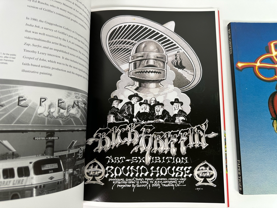 Pair Of Rick Griffin Artwork Books [Photo 8]