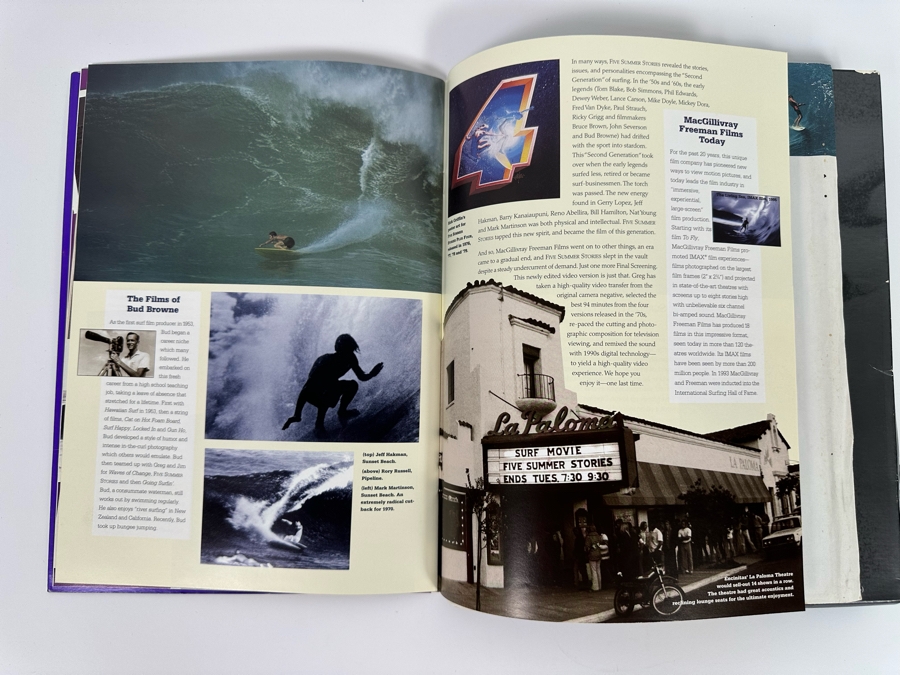 Autographed Limited Edition Deluxe Collector's Edition Of The Five Summer Stories VHS Video Numbered 488 Signed By Greg MacGillivray [Photo 13]