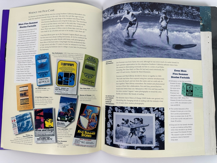 Autographed Limited Edition Deluxe Collector's Edition Of The Five Summer Stories VHS Video Numbered 488 Signed By Greg MacGillivray [Photo 11]