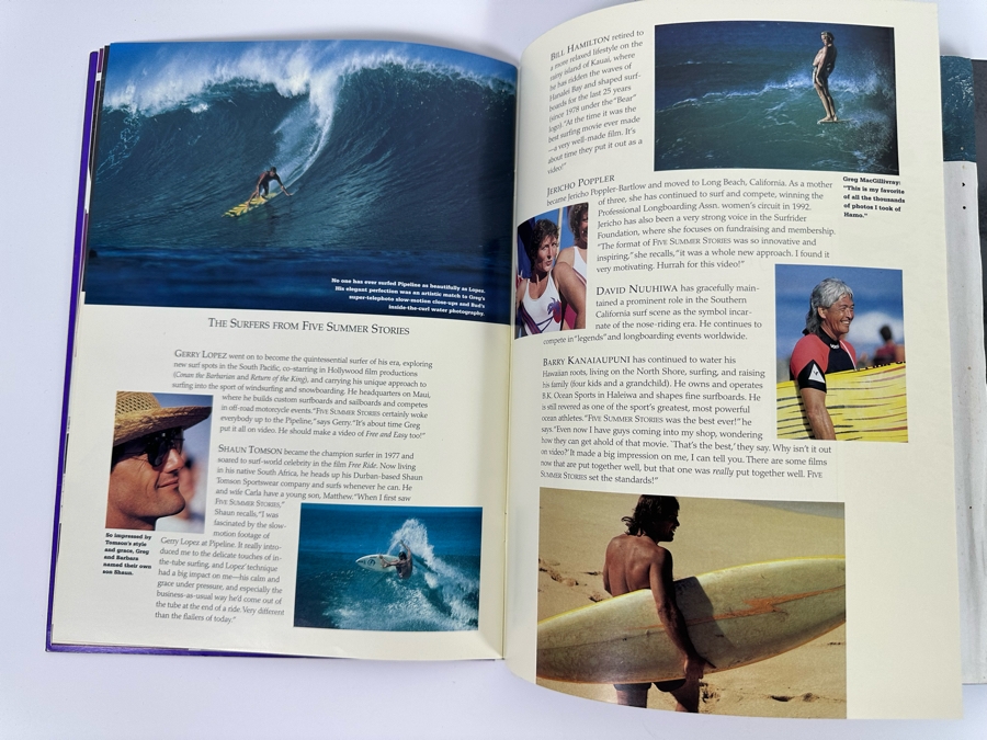 Autographed Limited Edition Deluxe Collector's Edition Of The Five Summer Stories VHS Video Numbered 488 Signed By Greg MacGillivray [Photo 15]