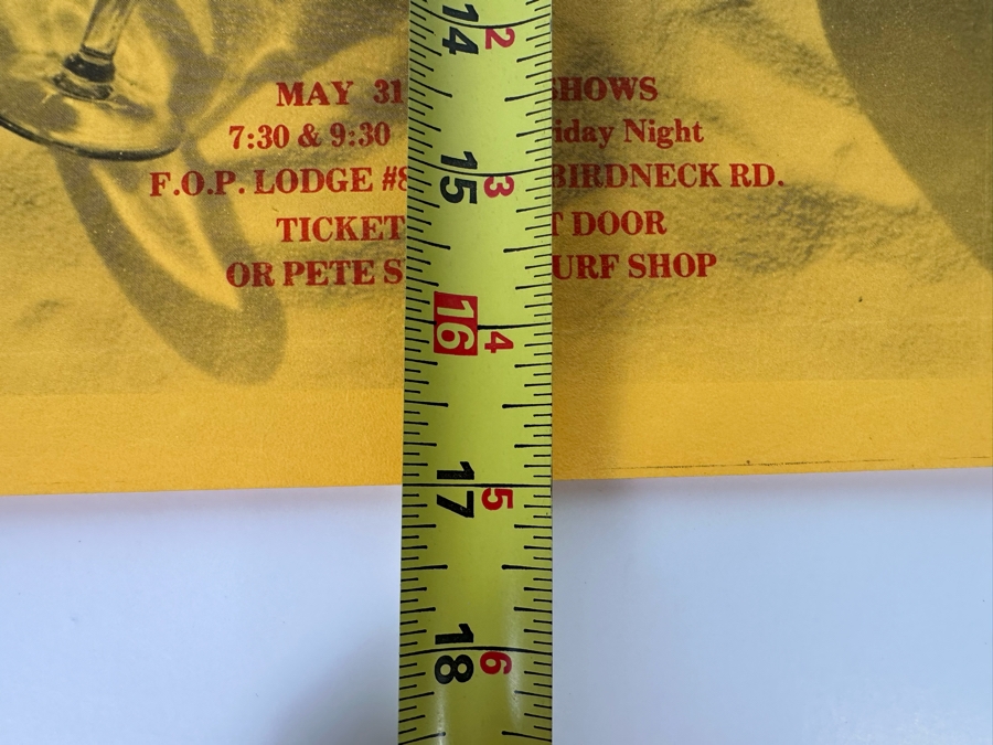 Vintage Surf Movie Poster Salt Water Wine 11 X 17 [Photo 8]